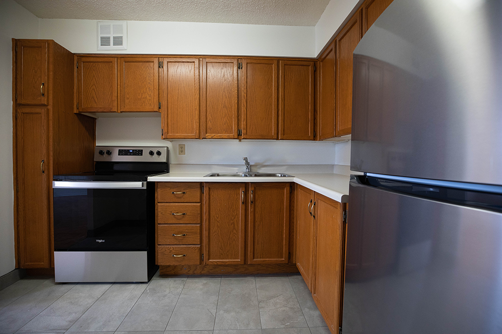 Kitchen with Stainless Steel Appliances