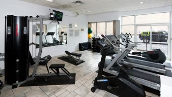 Fully Equipped Fitness Room