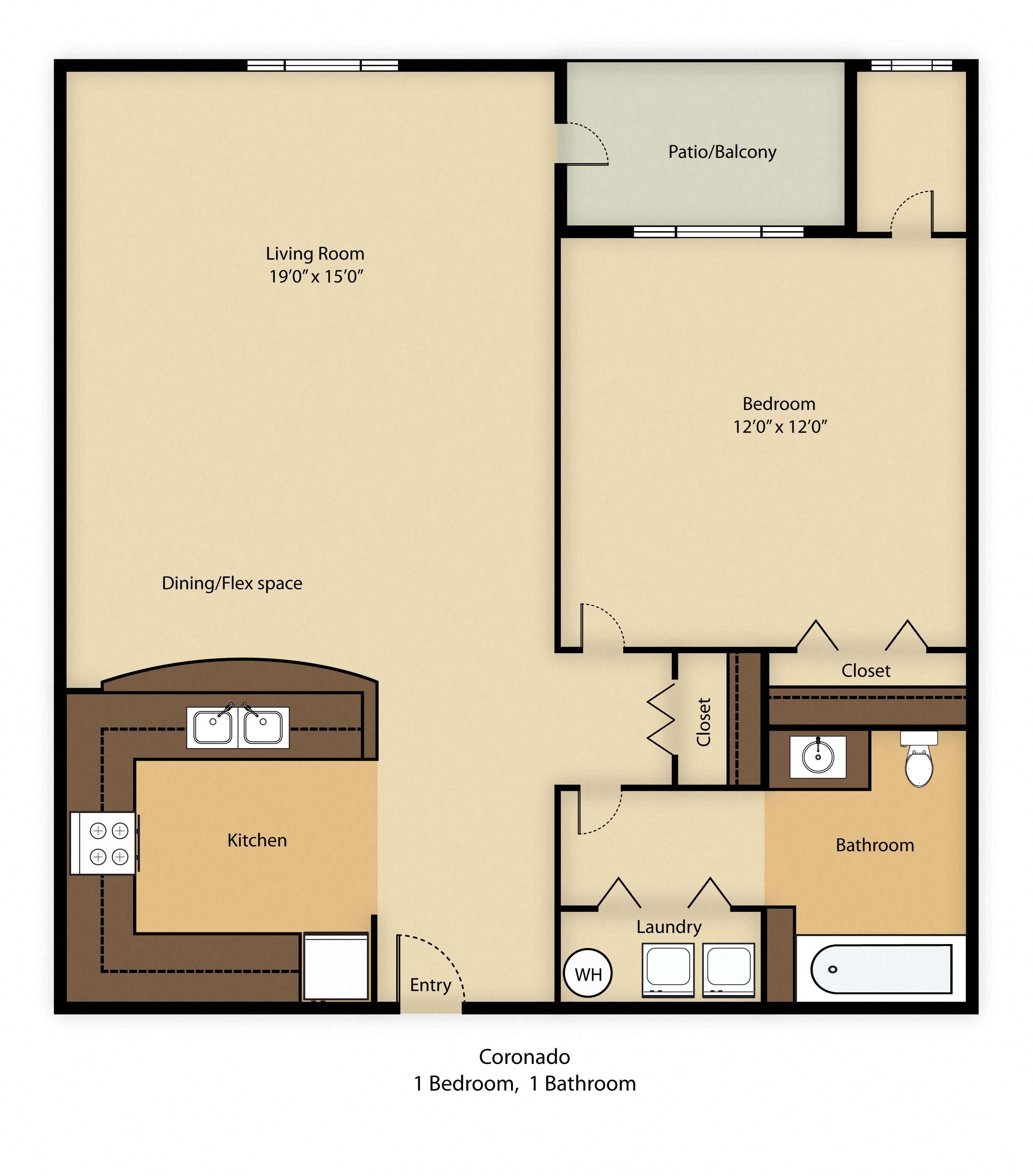 Coronado Floor Plan 1