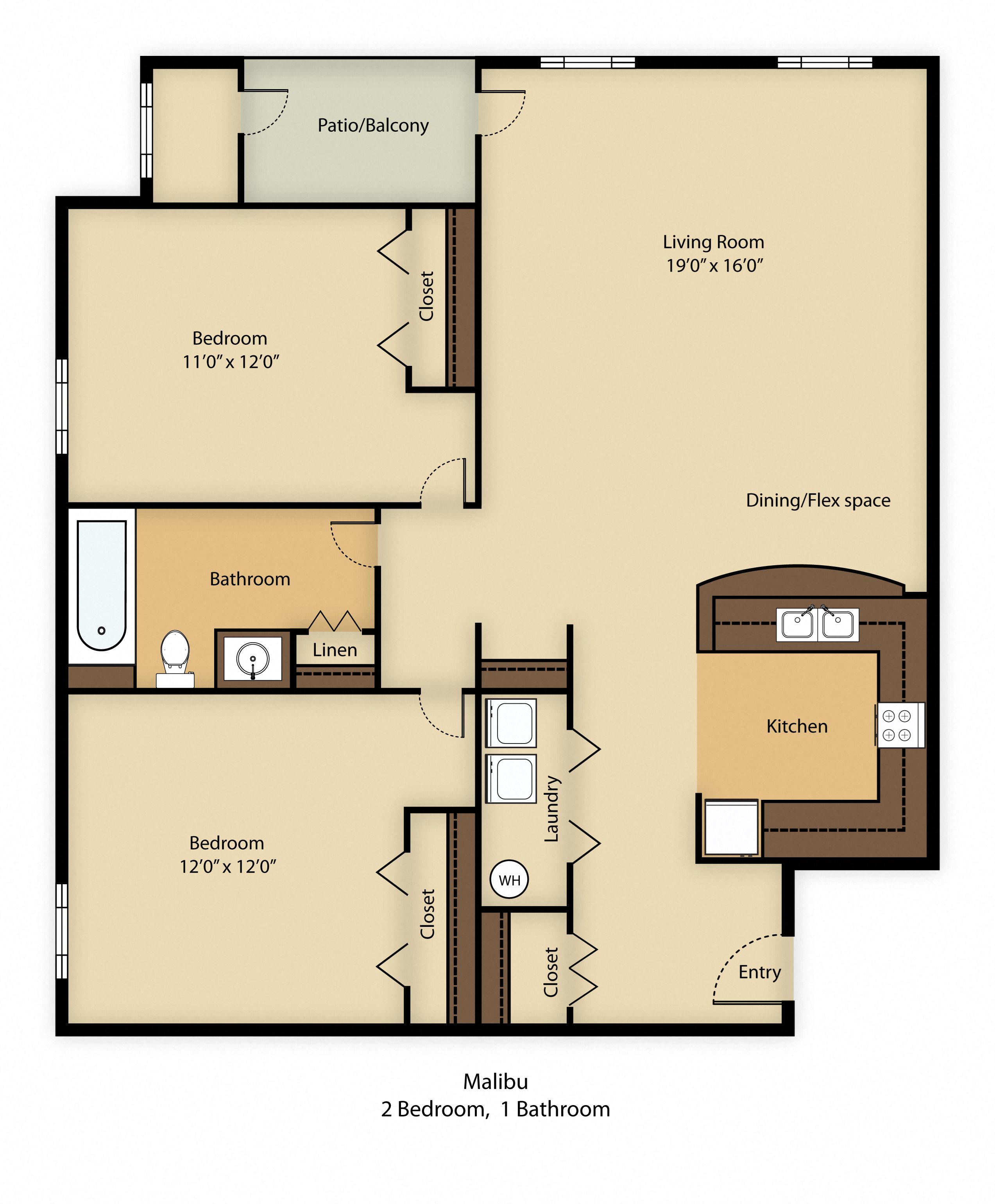 Malibu Floor Plan 2