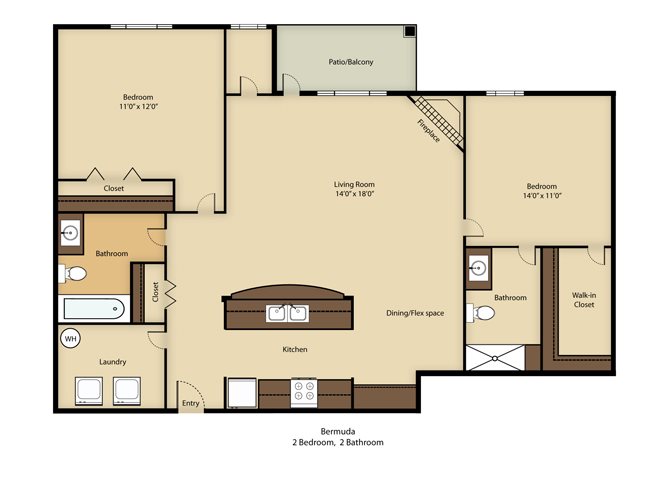 Bermuda Floor Plan 2