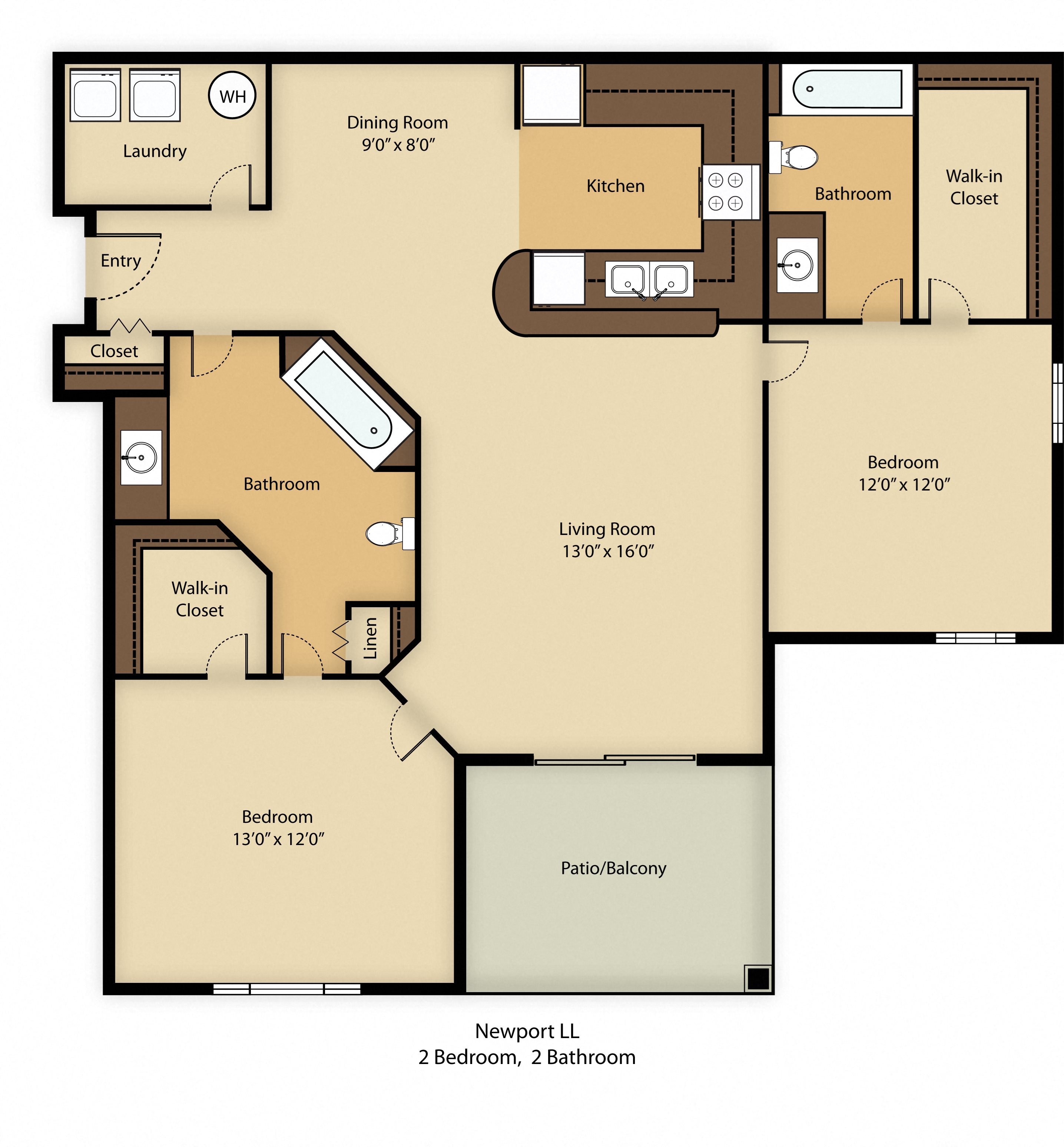 Newport Floor Plan 3