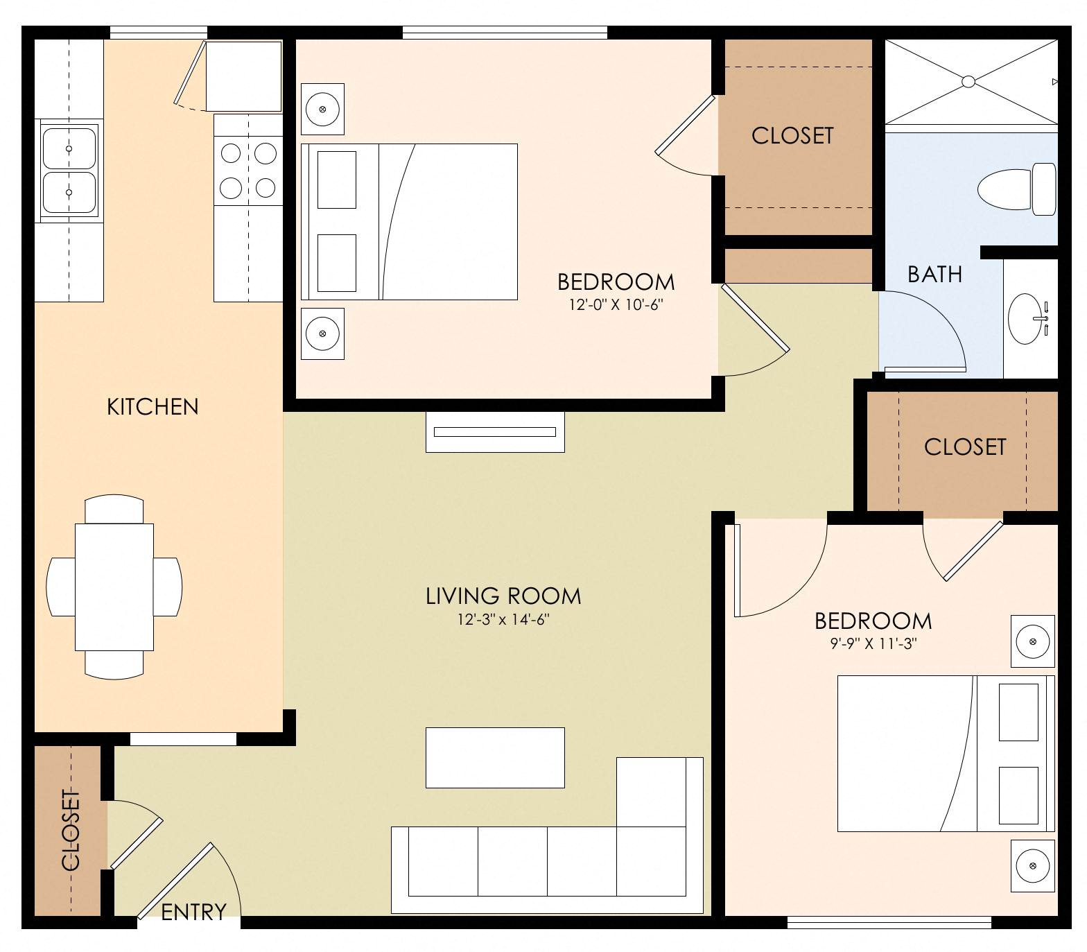 14 Highland Avenue Studio-2 Beds Apartment for Rent - Photo Gallery 10