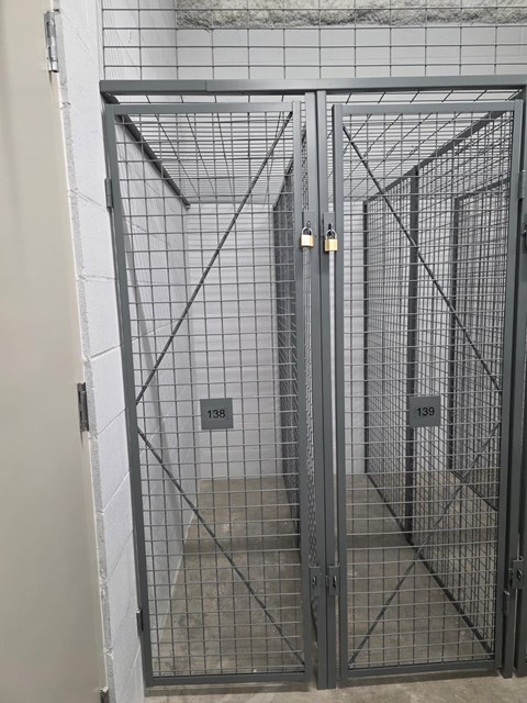 A metal gate with the numbers 138 and 139 on it.