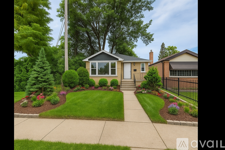 A house with a front yard and a driveway.