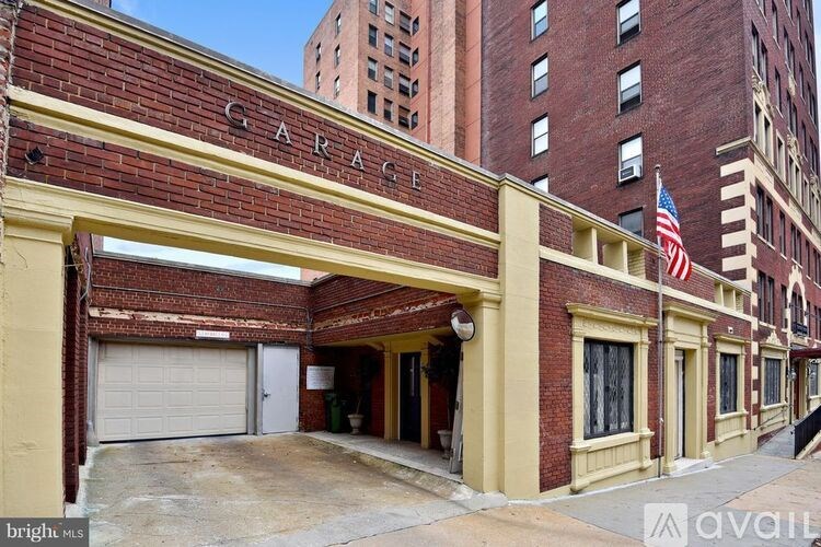 A building with the word "GARAGE" on the front.