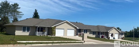 A row of houses with the Avant logo in the foreground.