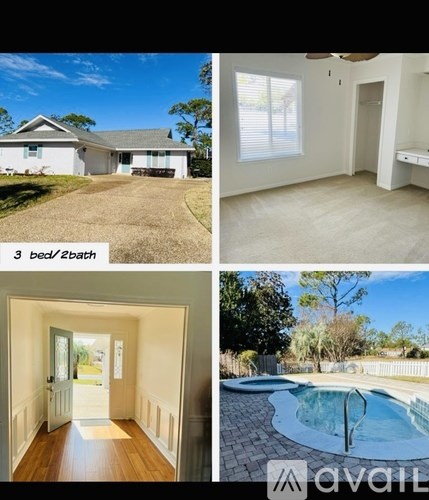 A house with a pool in the backyard.