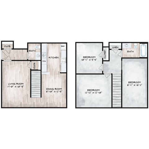 199 Spring Run Drive 1-3 Beds Apartment for Rent - Photo Gallery 4