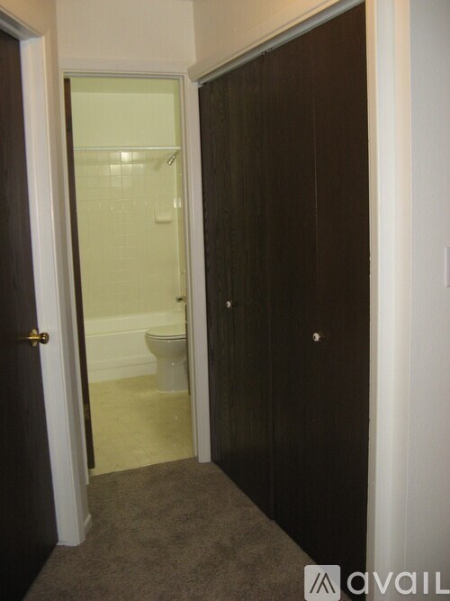 A bathroom with a toilet and a walk in shower.