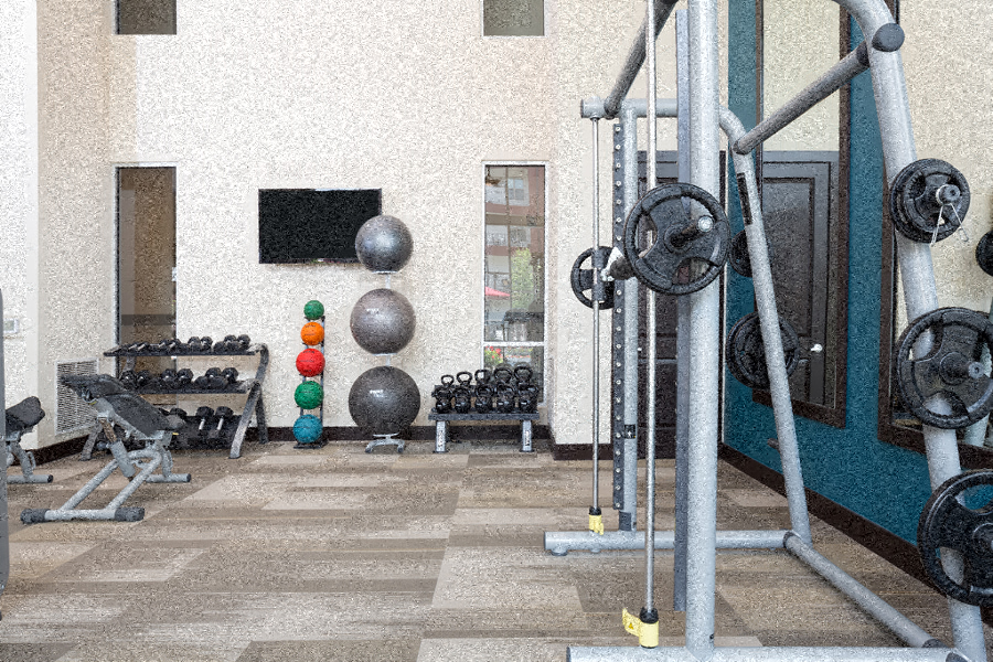 Strata Apartments - Dallas, TX - weight machines