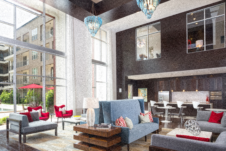 Strata Apartments - Dallas, TX - clubhouse