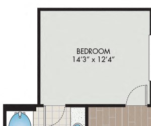 B4 Floor Plan Strata Apartments - Dallas, TX - B4 floor plan 1199 Sq Ft