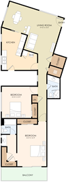 Two Bedroom Two Bath