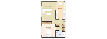 One Bedroom One Bath