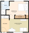 one bedroom one bath