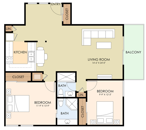 2211 Lake Road 2 Beds Apartment for Rent - Photo Gallery 12