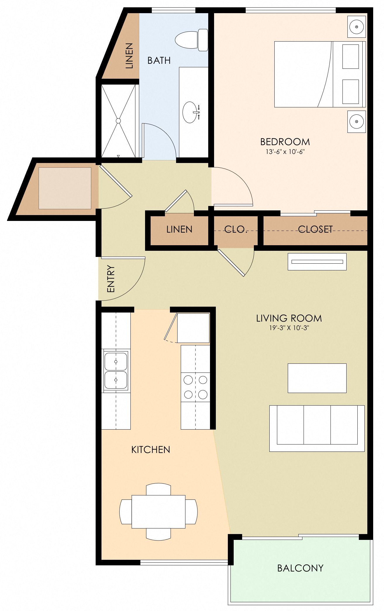 Floor Plans Of Melrose In Mountain View Ca