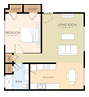 One Bedroom One Bath