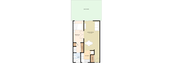 One Bedroom One Bath