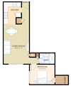 One Bedroom One Bath