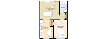 One Bedroom One Bath