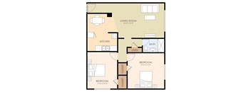Two Bedroom One Bath