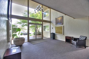 Lobby Area at Magnolia Place, Sunnyvale, California