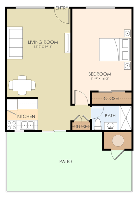 431 - 439, 445 - 453 Stanford Avenue 1 Bed Apartment for Rent - Photo Gallery 11