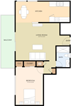One Bedroom One Bath