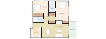 Two Bedroom Two Bath