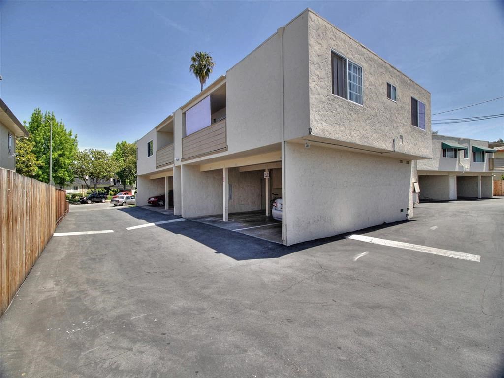 A modern two-story house with a garage.