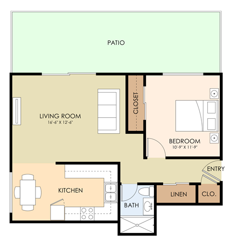 969 E Street 1-2 Beds Apartment for Rent - Photo Gallery 9