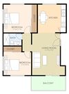 Two Bedroom One Bath