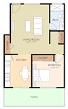 One Bedroom One Bath