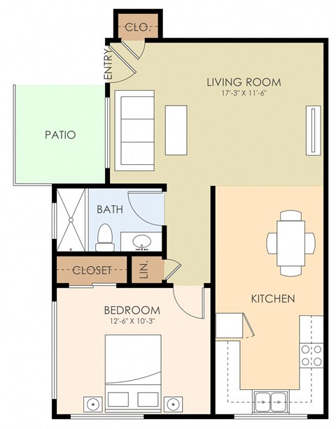 1584 Hollenbeck Avenue 1-2 Beds Apartment for Rent - Photo Gallery 22