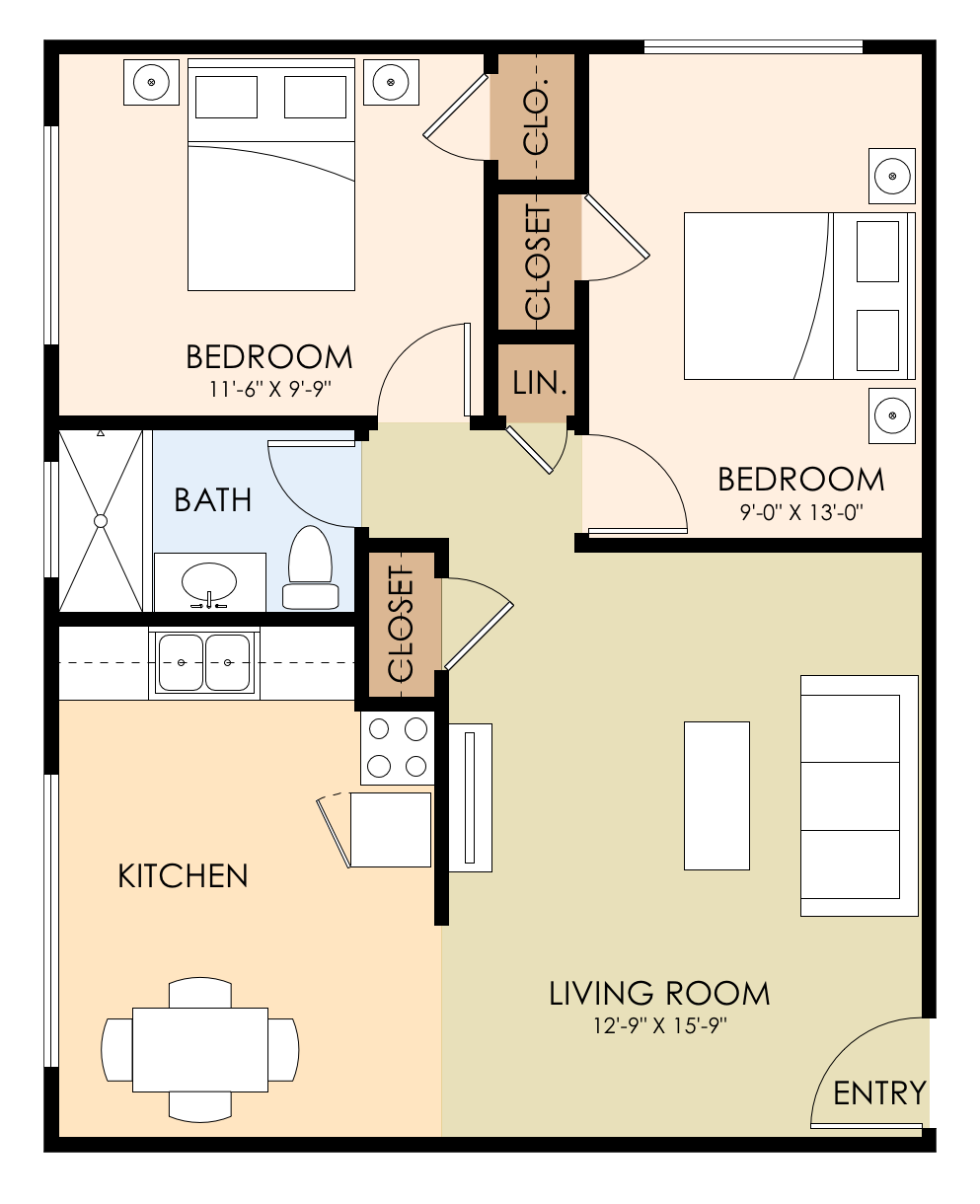1846 California Street 1-2 Beds Apartment for Rent - Photo Gallery 9