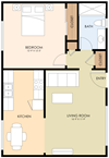 One Bedroom One Bath