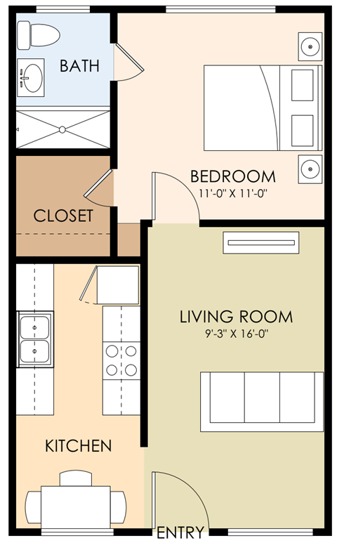 2090 Latham Street 1-2 Beds Apartment for Rent - Photo Gallery 22