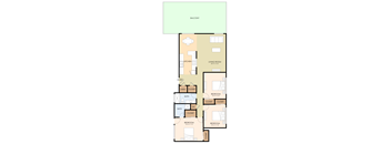 Three Bedroom Two Bath