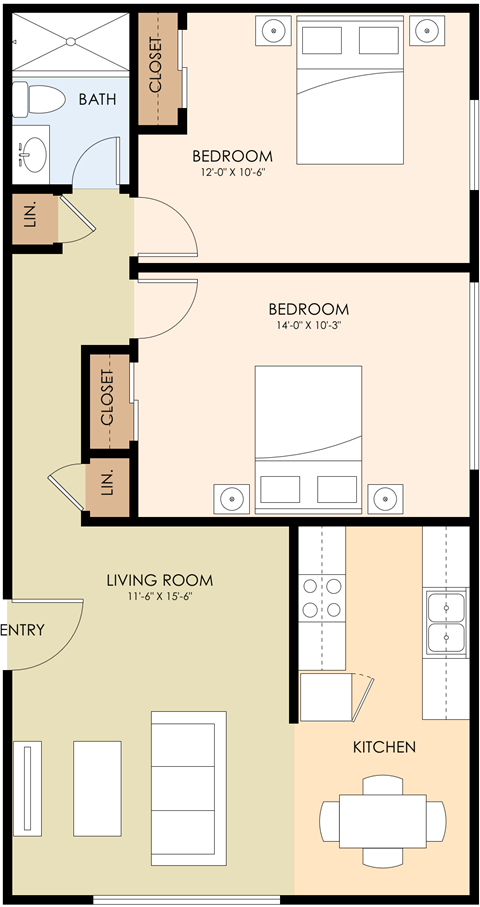 3039 - 3083 Alma Street 1-2 Beds Apartment for Rent - Photo Gallery 13
