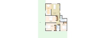 Three Bedroom Two Bath