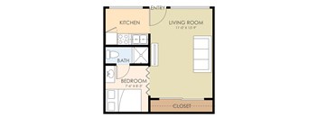 One Bedroom One Bath