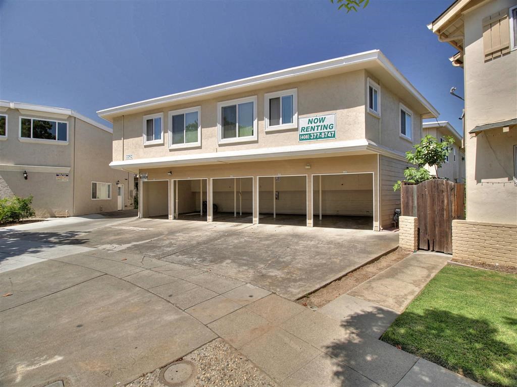 A building with a sign