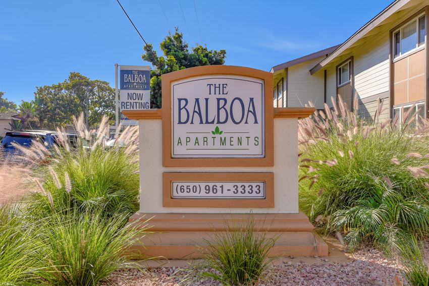 Welcoming Property Signage at Balboa, Sunnyvale, CA, 94086 - Photo Gallery 1