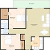 Two Bedroom One Bath