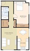 One Bedroom One Bath