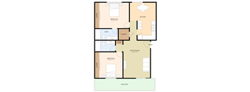 2 bedroom two bathroom, Casa Alberta Apartments, Sunnyvale, CA, 94087