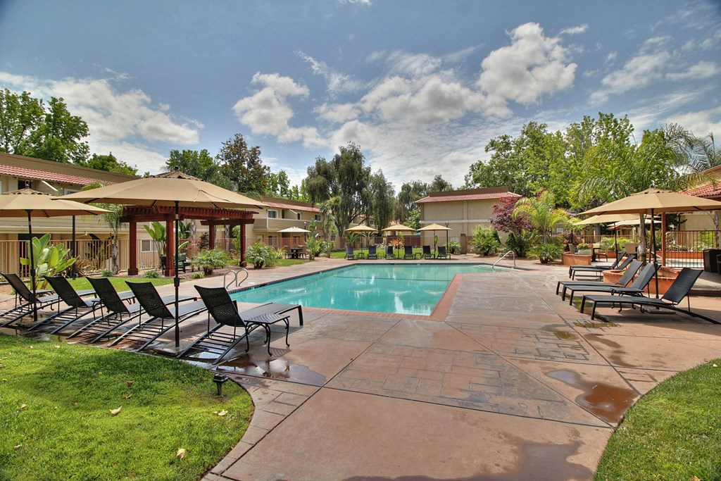 Resort Inspired Pool at Casa Alberta Apartments, Sunnyvale, 94087