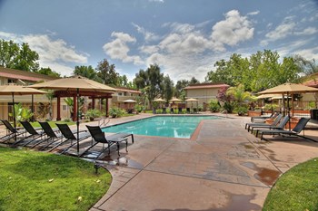 Resort-Inspired Pool Resort Inspired Pool at Casa Alberta Apartments, Sunnyvale, 94087 - Photo Gallery 2